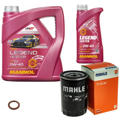 Filtro olio mahle mannol - l,