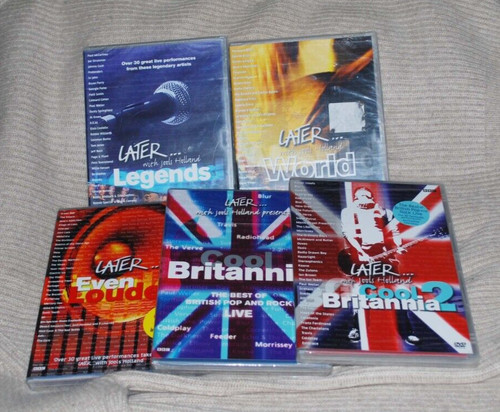 Later with jools holland dvd - with, 5