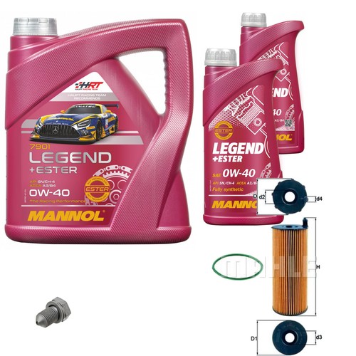 Filtro olio mahle - mahle, 6