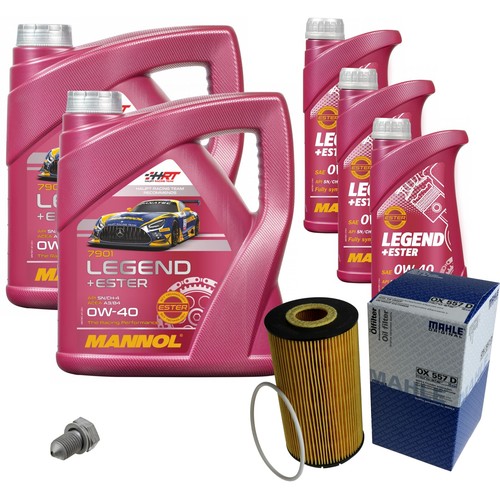 Filtro olio mahle mannol - filtro,