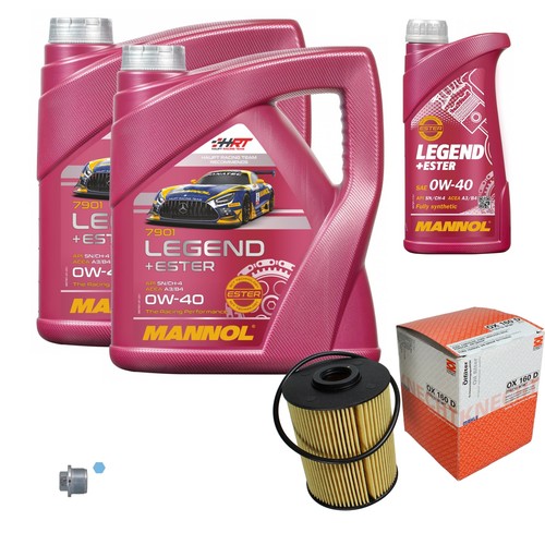 Filtro olio mahle mannol - filtro,